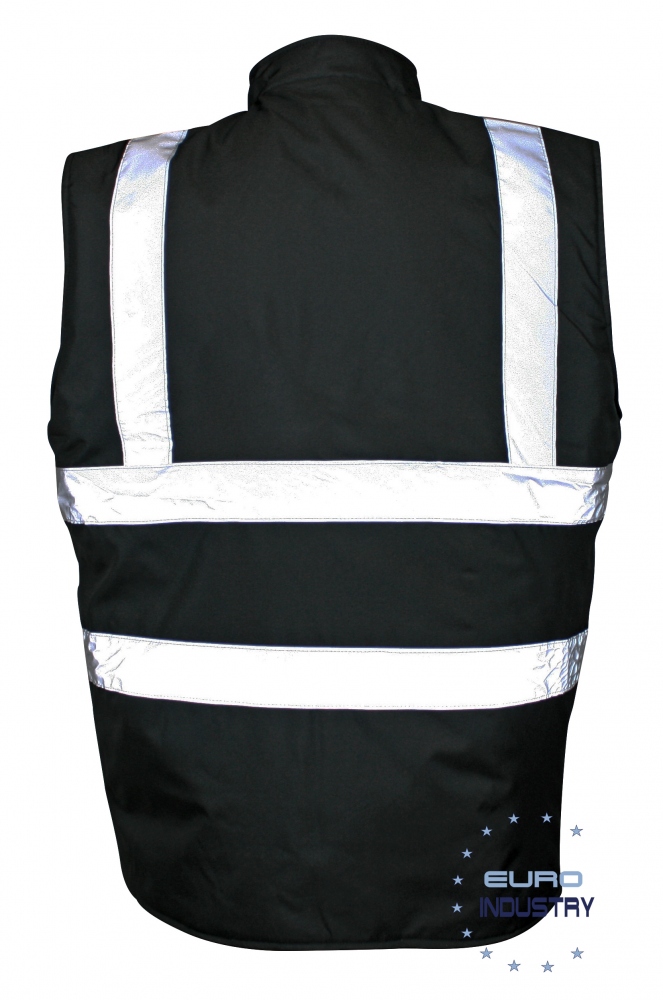 pics/Standsafe/E.I.S. Copyright/standsafe-hv010-security-bodywarmer-black-back.jpg